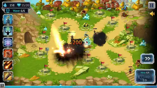 Play Alien Assault: Tower Defense as an online game Alien Assault: Tower Defense with UptoPlay
