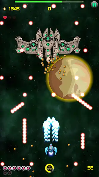 Play Alien Attack Space Shooter as an online game Alien Attack Space Shooter with UptoPlay
