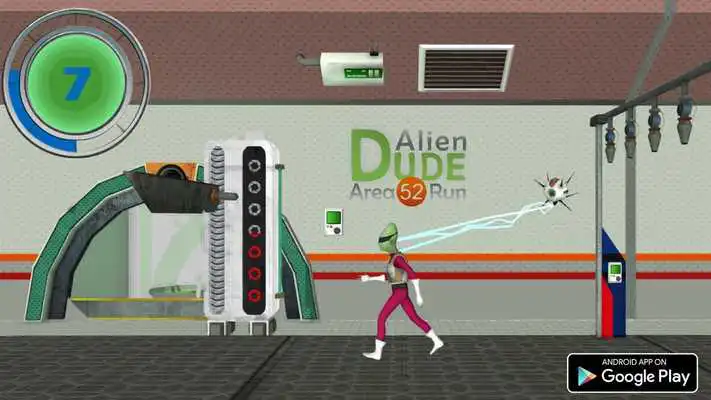 Play Alien Dude Area 52 Run