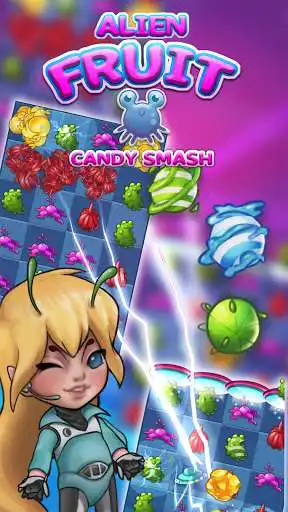 Play Alien Fruit Candy Smash  and enjoy Alien Fruit Candy Smash with UptoPlay