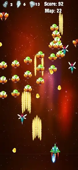 Play Alien Galaxy Battle - Fly Shooting as an online game Alien Galaxy Battle - Fly Shooting with UptoPlay