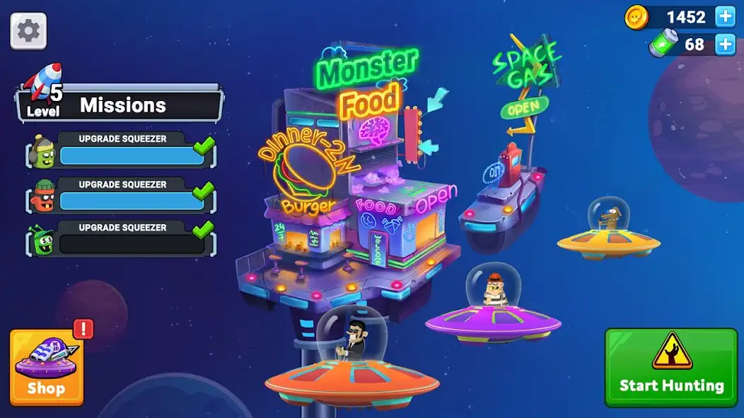 Play Alien Hunter: Monster survivor  and enjoy Alien Hunter: Monster survivor with UptoPlay