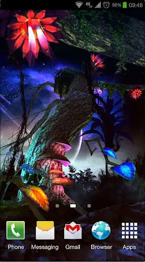 Play Alien Jungle 3D Live Wallpaper as an online game Alien Jungle 3D Live Wallpaper with UptoPlay