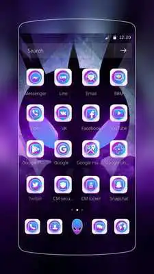 Play Alien Mystical Future Launcher