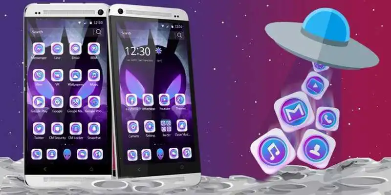 Play Alien Mystical Future Launcher
