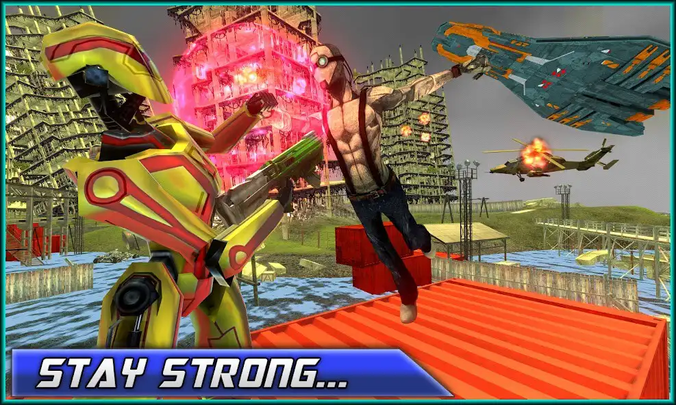 Play Alien Robot Fps Shooting Games as an online game Alien Robot Fps Shooting Games with UptoPlay