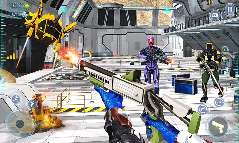 Play Alien Robots Commando War Fun as an online game Alien Robots Commando War Fun with UptoPlay