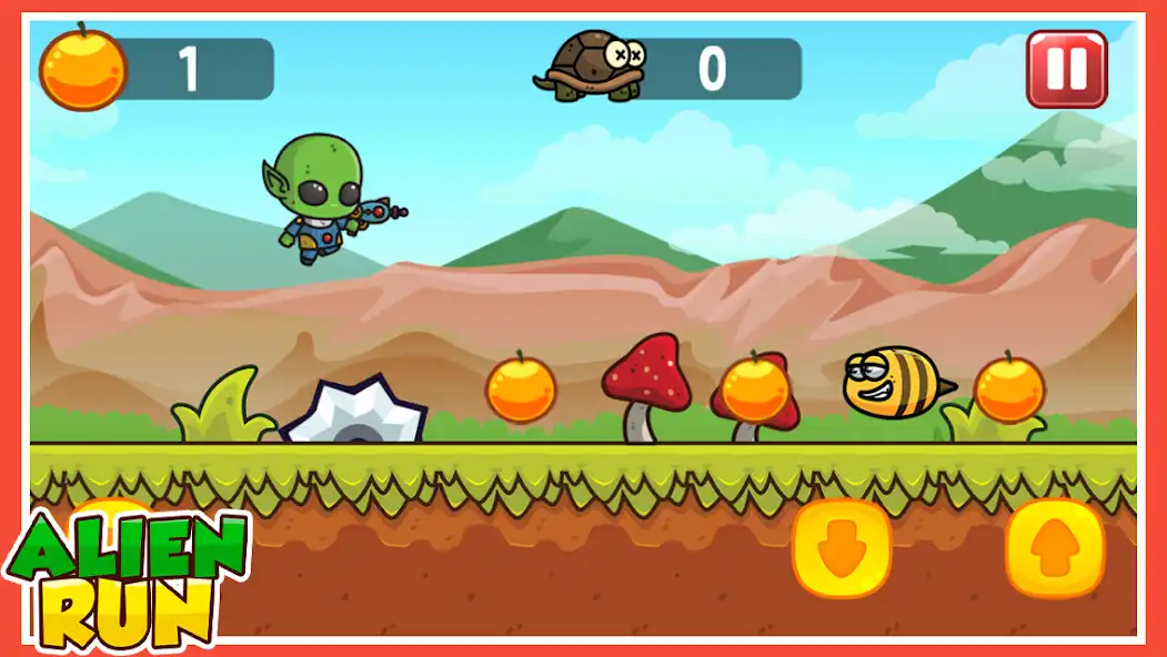 Play Alien Run Shooter  and enjoy Alien Run Shooter with UptoPlay