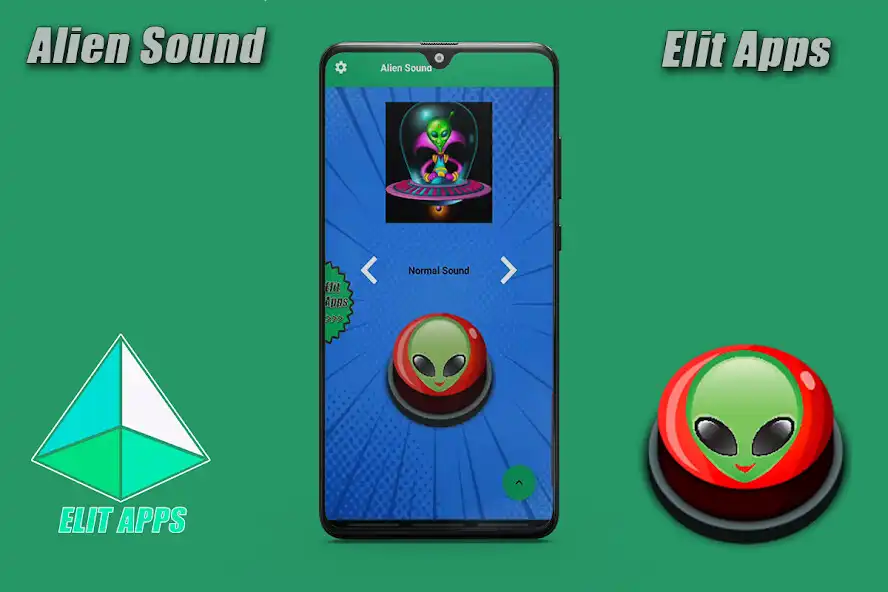 Play Alien Scary Sound as an online game Alien Scary Sound with UptoPlay