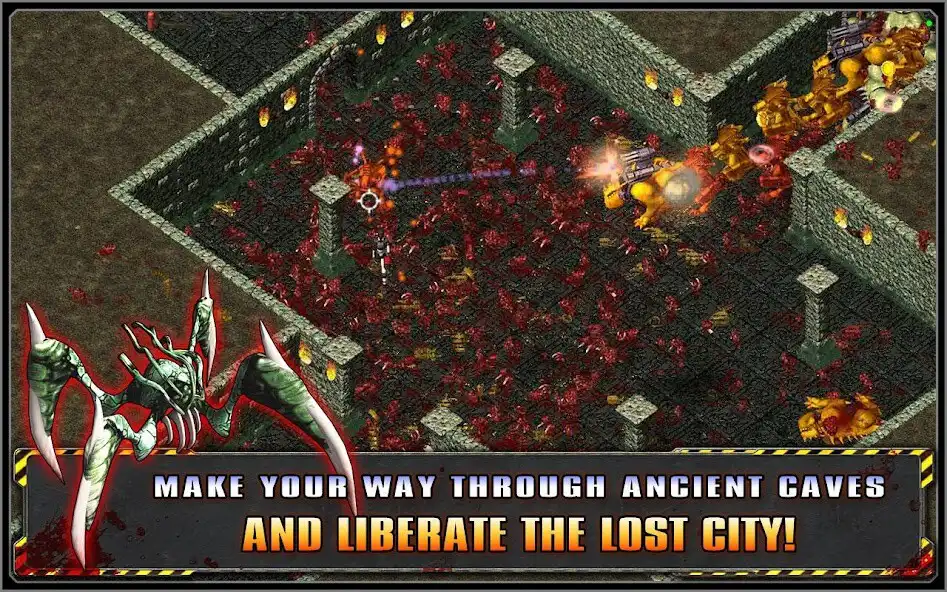 Play Alien Shooter - Lost City as an online game Alien Shooter - Lost City with UptoPlay