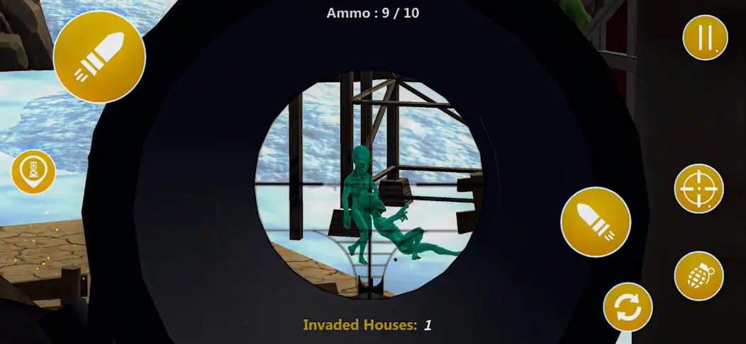 Play Aliens invasion: FPS Shooting  and enjoy Aliens invasion: FPS Shooting with UptoPlay