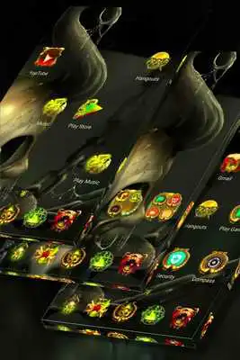 Play Alien Skull Launcher Theme