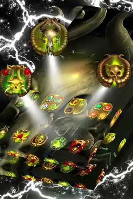 Play Alien Skull Launcher Theme