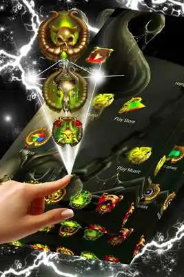 Play Alien Skull Launcher Theme