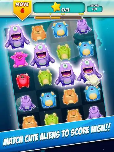 Play APK Alien slime Invaders- Match 3  and enjoy Alien slime Invaders- Match 3 with UptoPlay com.astrobot.aliensplashinvadors