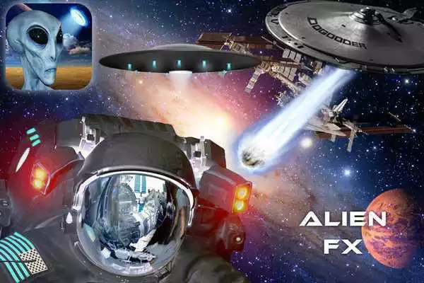 Play Aliens Photo Editor-UFO FX