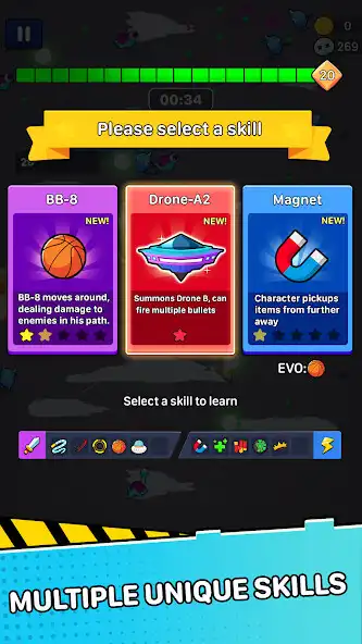 Play Alien Survivor - Roguelite RPG as an online game Alien Survivor - Roguelite RPG with UptoPlay