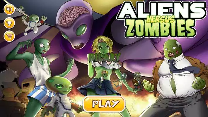 Play Aliens Versus Zombies