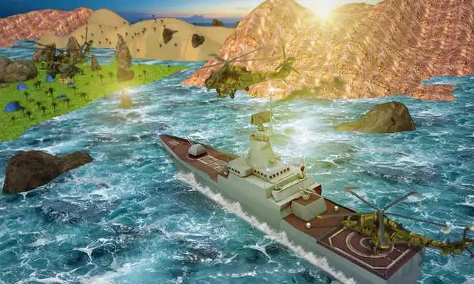 Play Aliens VS Army Skull Deadly Island