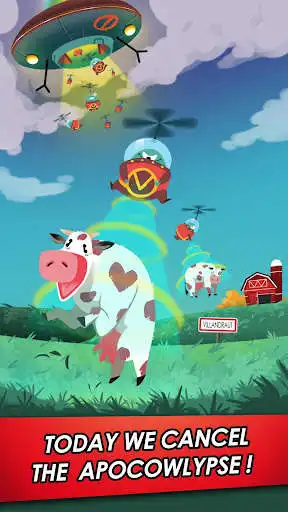 Play Aliens VS Cowmander  and enjoy Aliens VS Cowmander with UptoPlay