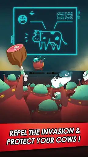 Play Aliens VS Cowmander as an online game Aliens VS Cowmander with UptoPlay