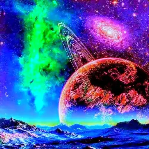 Play Alien Worlds Music Visualizer APK