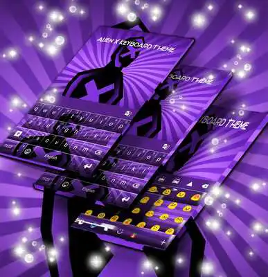 Play Alien X Keyboard Theme