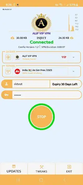 Play ALIF VIP VPN  and enjoy ALIF VIP VPN with UptoPlay
