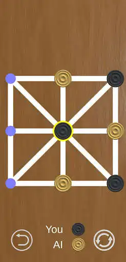 Play Align 3 : Classic Indian Board Game as an online game Align 3 : Classic Indian Board Game with UptoPlay