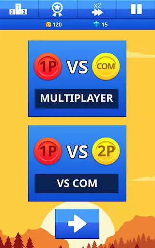 Play Align 4 BIG as an online game Align 4 BIG with UptoPlay