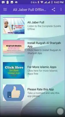 Play Ali Jaber Full Offline Quran