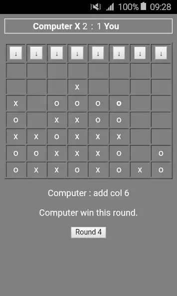 Play Aline in 4 as an online game Aline in 4 with UptoPlay