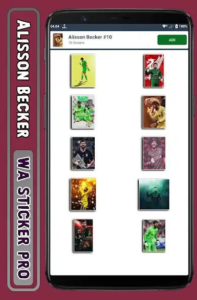 Play Alisson Becker - WA Sticker as an online game Alisson Becker - WA Sticker with UptoPlay