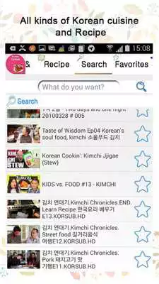Play All about Korean cuisines!!