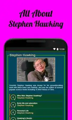 Play All About Stephen Hawking Play All About Stephen Hawking