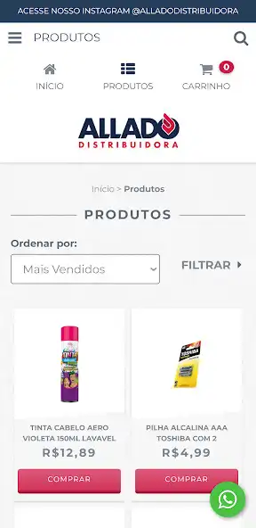 Play Allado Distribuidora as an online game Allado Distribuidora with UptoPlay