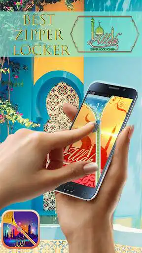 Play Allah Bless You - Zipper Lock Screen  and enjoy Allah Bless You - Zipper Lock Screen with UptoPlay