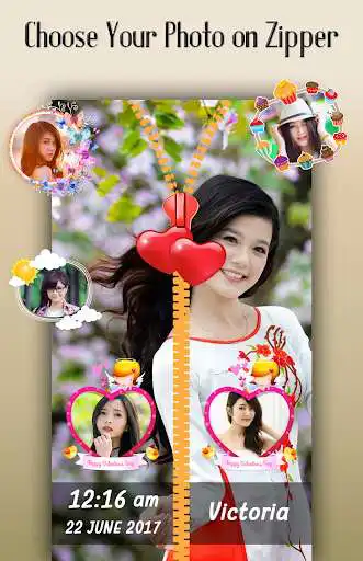 Play Allah Zipper Lock Screen as an online game Allah Zipper Lock Screen with UptoPlay