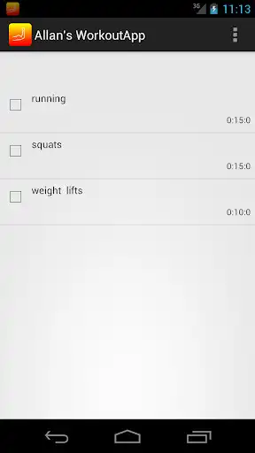 Play Allans WorkoutApp as an online game Allans WorkoutApp with UptoPlay