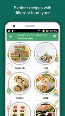 Play All Burger  Sandwich Recipes, Offline Fast Food