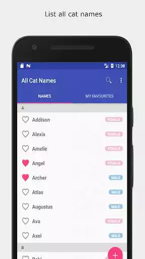 Play APK All Cat Names  and enjoy All Cat Names with UptoPlay com.fambengtsson.cat_names