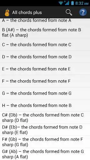 Play All chords plus  and enjoy All chords plus with UptoPlay