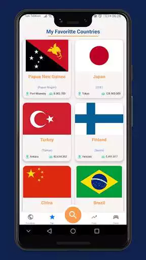 Play All Countries, Capitals and Flags as an online game All Countries, Capitals and Flags with UptoPlay