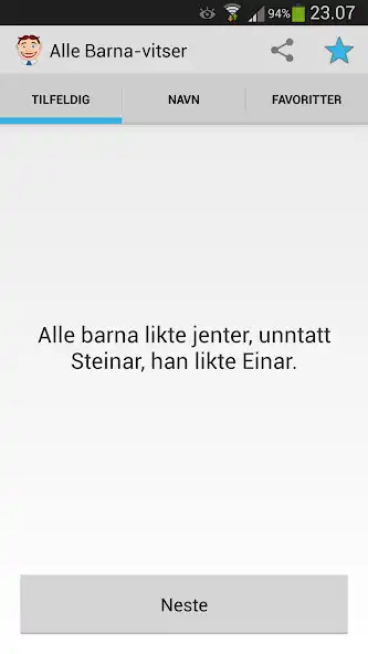 Play Alle Barna-vitser  and enjoy Alle Barna-vitser with UptoPlay