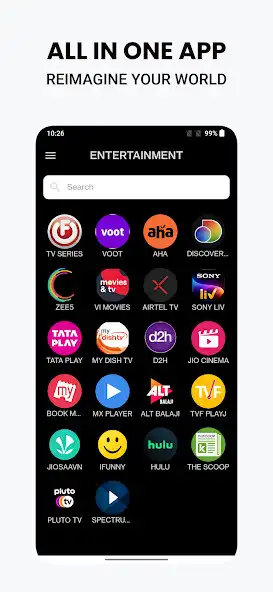 Play All Entertainment Apps In One  and enjoy All Entertainment Apps In One with UptoPlay