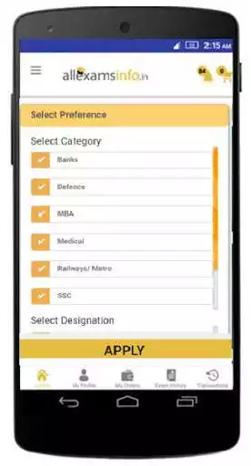 Play AllExamsInfo - Free practice sets  Notifications as an online game AllExamsInfo - Free practice sets  Notifications with UptoPlay