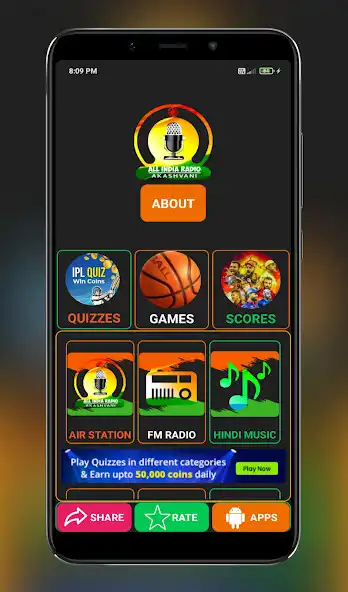 Play All FM Indian Radio  TV Live  and enjoy All FM Indian Radio  TV Live with UptoPlay