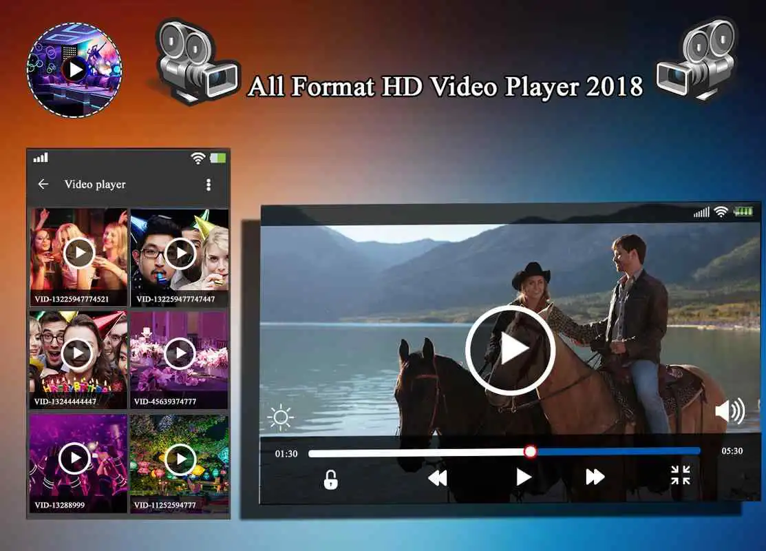 Play All Format HD 4K Video Player 2018