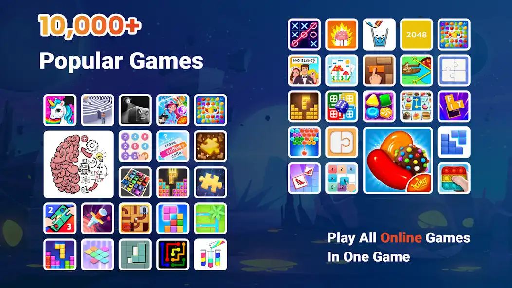 Play All Games: All in One Game App as an online game All Games: All in One Game App with UptoPlay