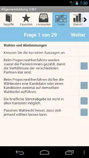 Play Allgemeinbildung GIBZ as an online game Allgemeinbildung GIBZ with UptoPlay